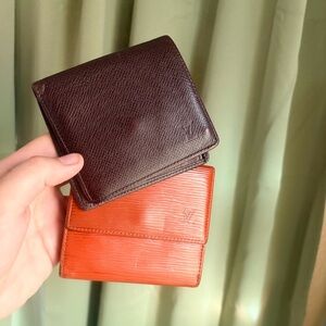 Louis Vuitton epi wallets